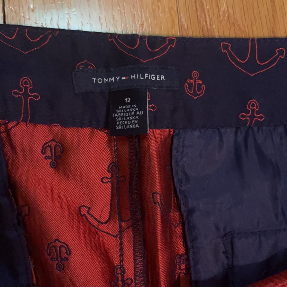 Tommy Hilfiger Skirt size 12 Blue with Anchors - Picture 3 of 4